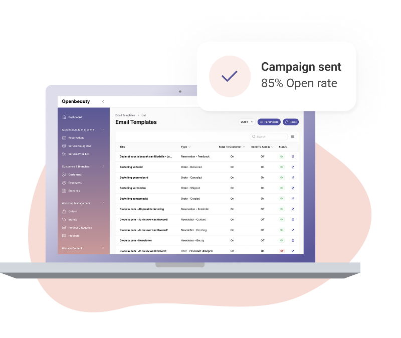 Automated emails: always on time, stress-free